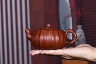 《蓮子壺》宜興名家紫砂壺助理工藝美術師手工大紅袍功夫茶具茶壺家用