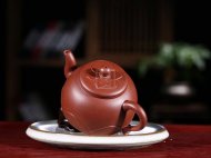 《綻放》宜興紫砂壺宮燈紫砂泡茶壺底槽青手工高級工藝美術師紫砂茶具